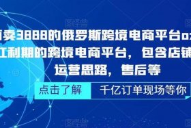 俄罗斯电商平台wb官网 俄罗斯电商平台ozon