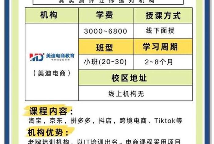 中山电商培训机构 - 中山电商培训机构有哪些