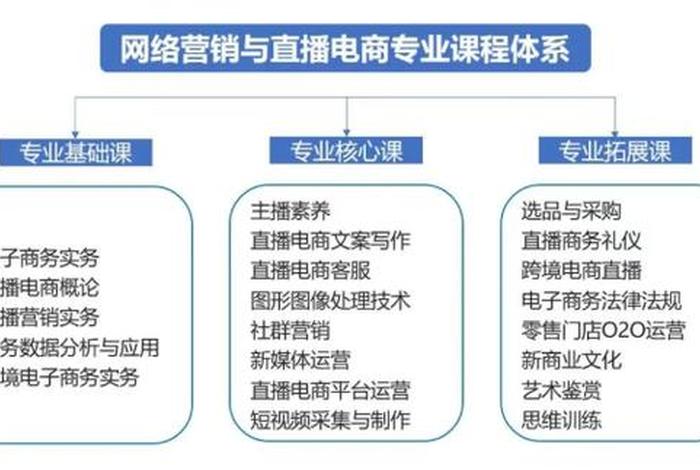 网络营销与直播电商、网络营销与直播电商专升本可以报什么专业 网络营销与直播电商、网络营销与直播电商专升本可以报什么专业