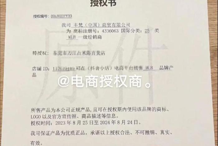 电商线上授权管理办法、如何写授权电商平台授权书