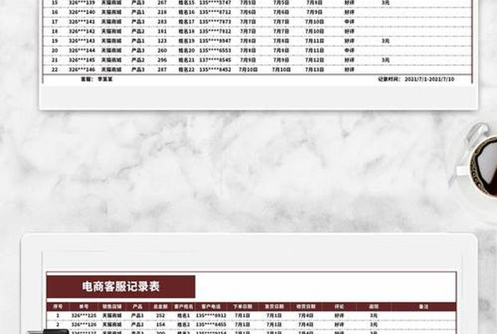 电商表格模板,电商表格模板图片 电商表格模板,电商表格模板图片