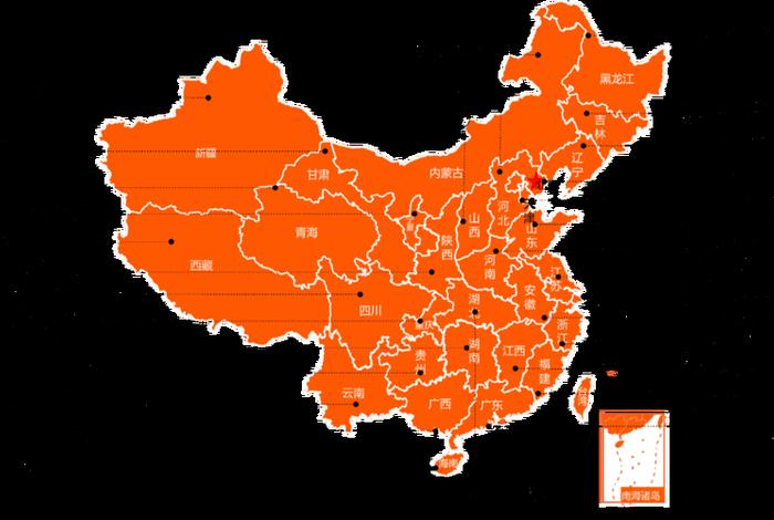 电商中国地图 中国电商地区排名