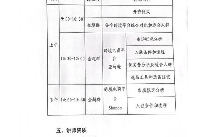 电商培训班培训通知，电商培训班培训通知范文