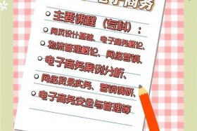 材料电商专业学什么课程；材料电商专业学什么课程内容