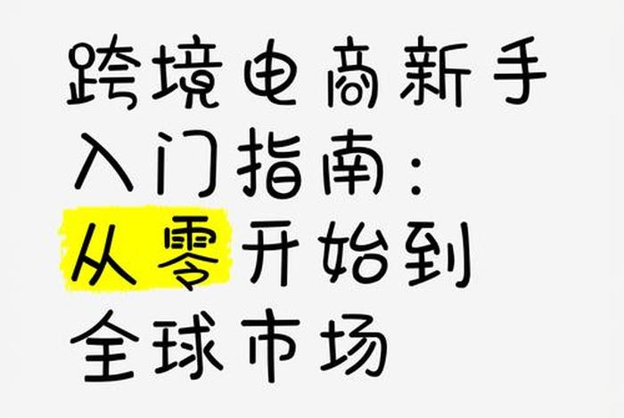 跨境电商从零开始学入门教程书 跨境电商新手入门视频教程在线 跨境电商从零开始学入门教程书 跨境电商新手入门视频教程在线