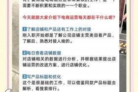 内容电商运营主要工作内容，电商运营主要工作内容和完成情况