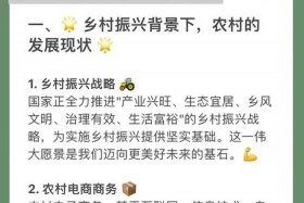 什么叫农村电商发展 什么叫农村电商发展趋势