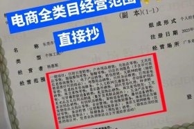 电商公司经营范围、电商公司经营范围大全