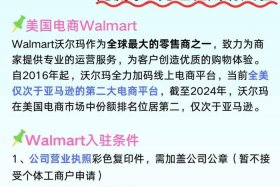 沃尔玛跨境电商平台入驻；沃尔玛跨境电商平台入驻条件是什么